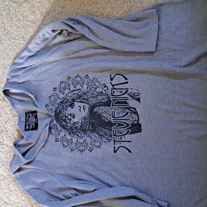 Torrid Stevie Nicks waffle Knit top.